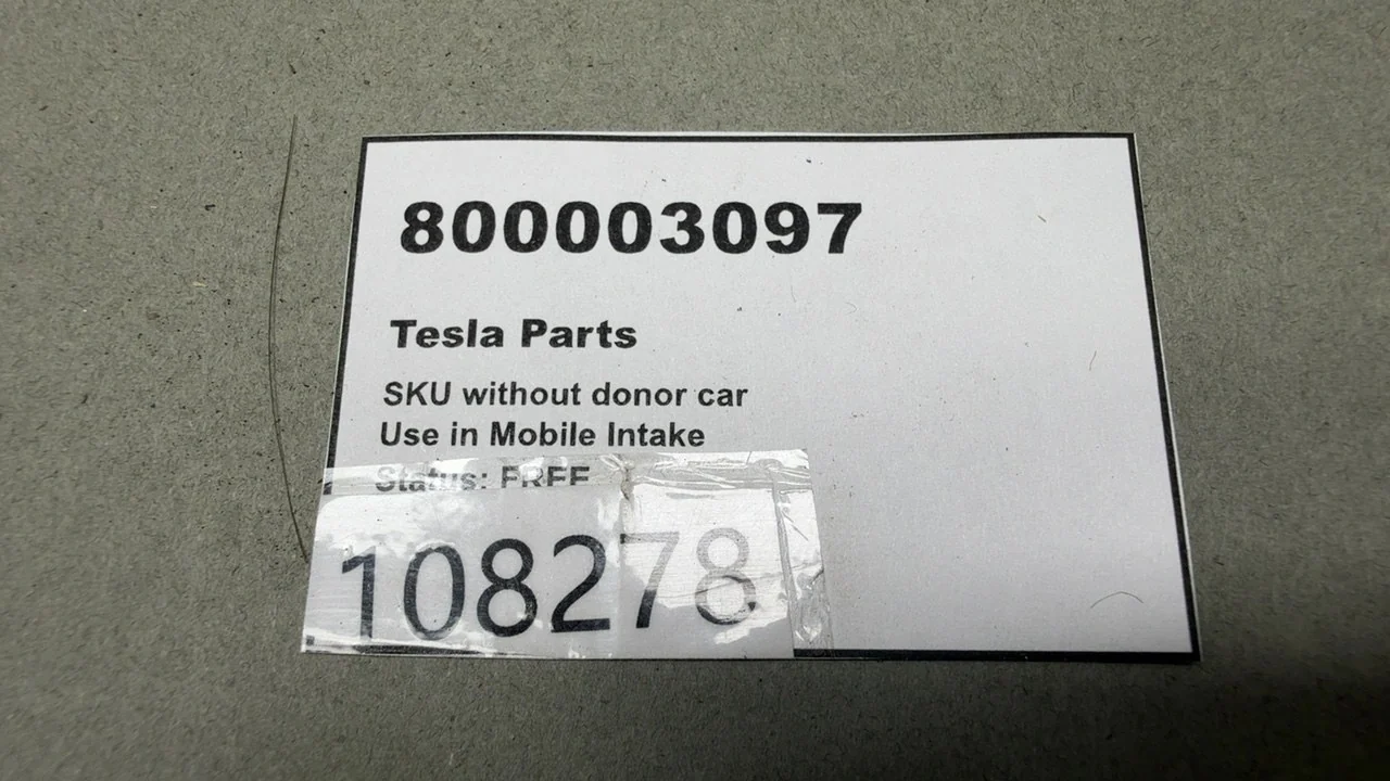 Tesla Model Y Parking Sensor PNT: PBSB Black 2020