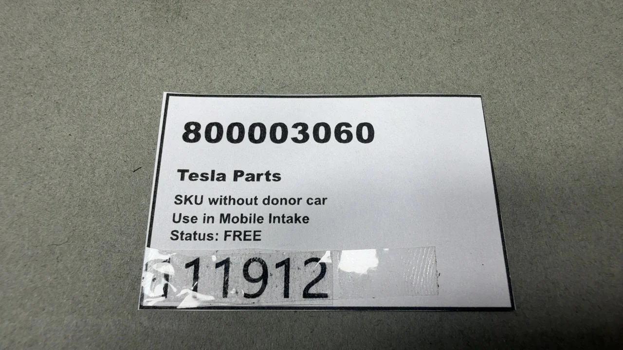 Tesla Model 3 Parking Sensor 2017-2020 PNT: PBSB BLACK