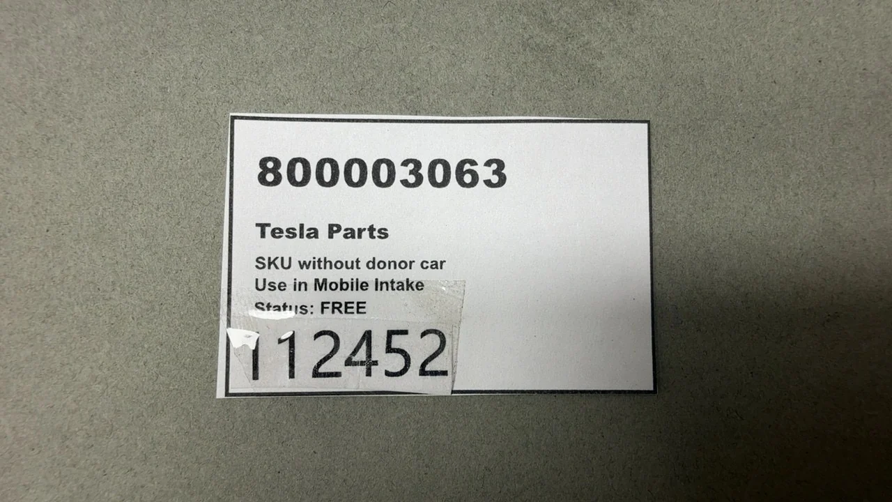 Tesla Model Y Parking Sensor PNT:PPSB 2020-2022 BLUE