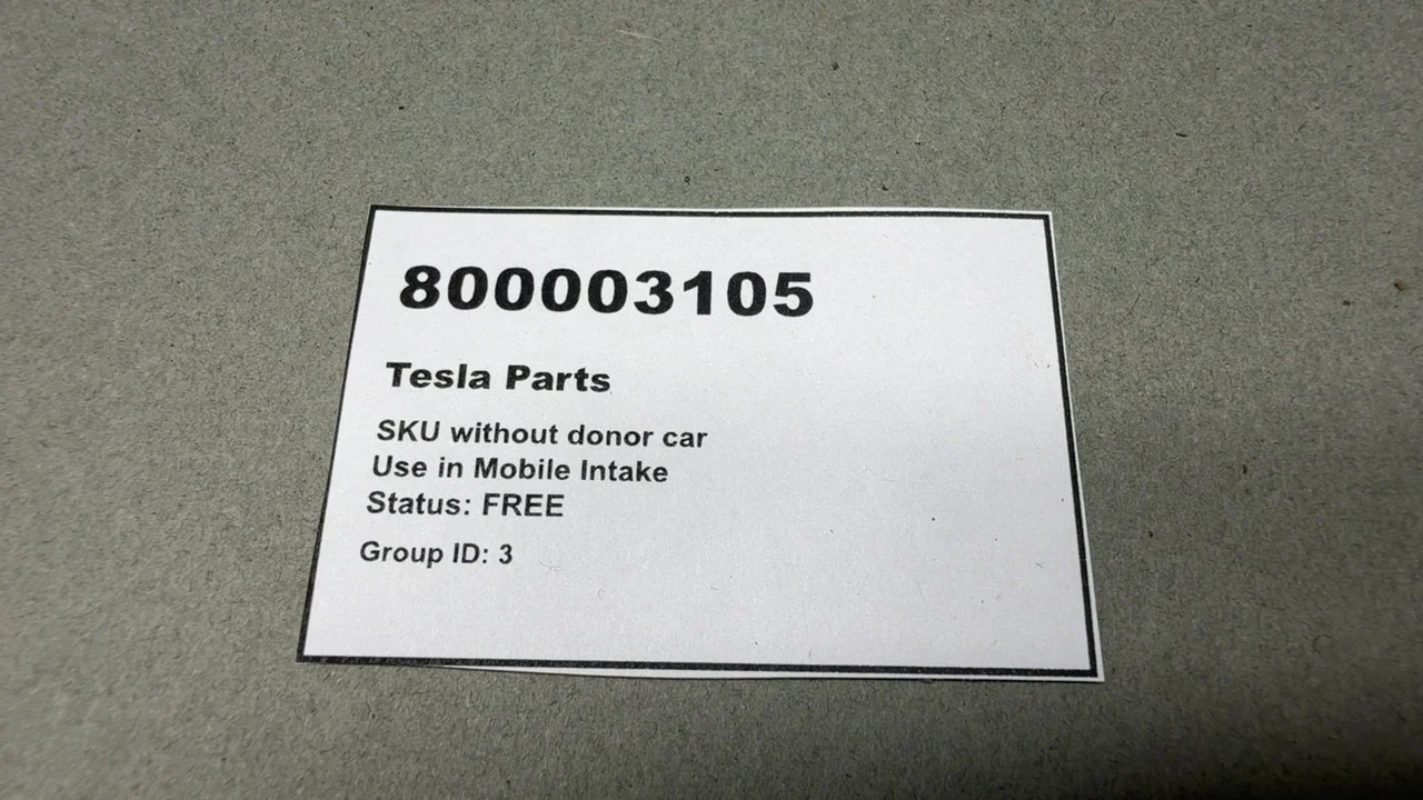 Tesla Model 3 Parking Sensor PNT: PPSW 2017-20 Pearl White