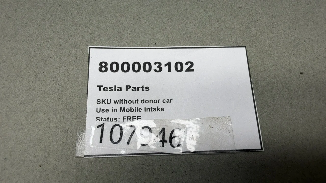 Tesla Model 3 Parking Sensor 2017-2020 PNT: PBSB BLACK